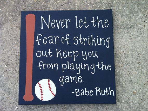 570x426 Seriously Live By This Zackary's Room Diy Art - Baseball Canvas Painting