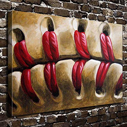 425x425 Colorsforu Wall Art Painting Baseball Prints On Canvas - Baseball Canvas Painting