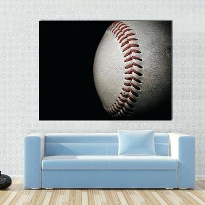 Baseball Canvas Painting at PaintingValley.com | Explore collection of ...