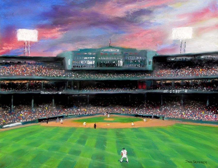 Baseball Field Painting at PaintingValley.com | Explore collection of