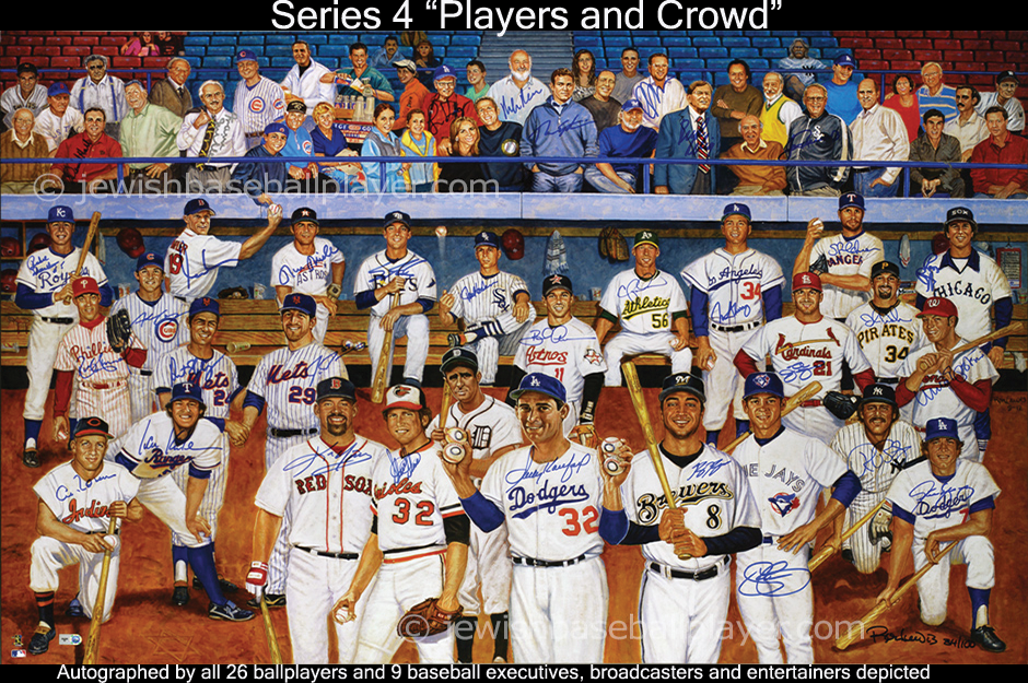 940x625 Jewish Baseball Player Home - Baseball Hall Of Fame Painting