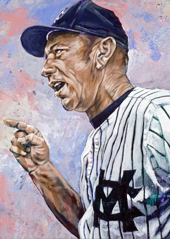 570x800 Robert Hurst Painting. He Is The Official Artist To The College - Baseball Hall Of Fame Painting