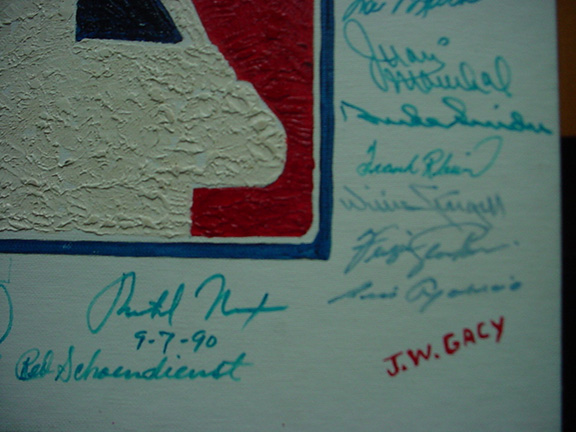 576x432 Stephen Koschal, Autograph Authenticator, Quality Historical - Baseball Hall Of Fame Painting