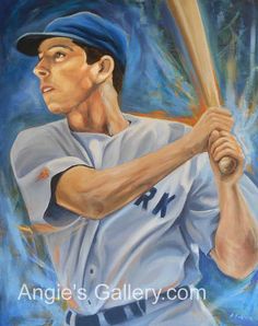 236x298 Baseball Hall Of Fame Paintings - Baseball Hall Of Fame Painting