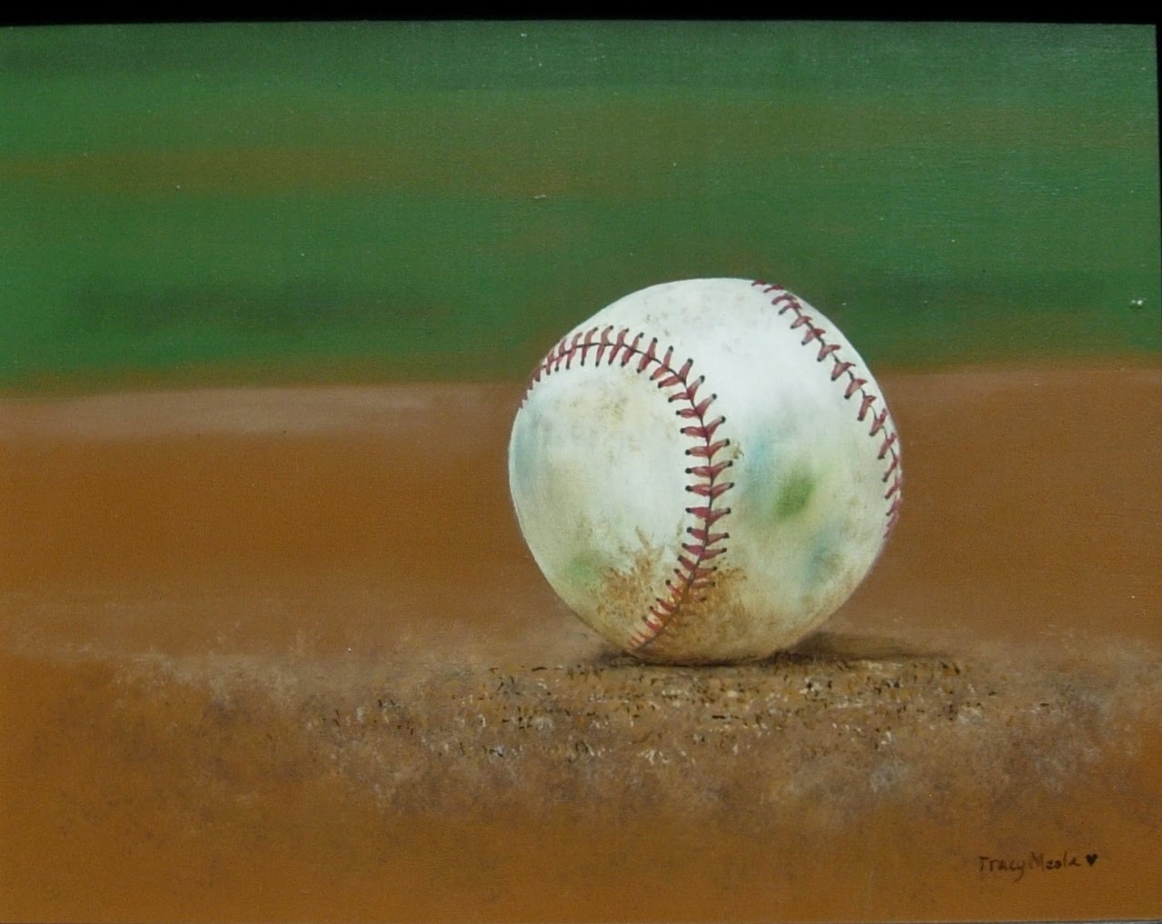 1279x1017 Baseball Dreams Realism Painting - Baseball Painting