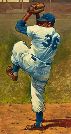 236x445 656 Best Mlb Player Art Images On Baseball Art, Sports - Baseball Player Painting