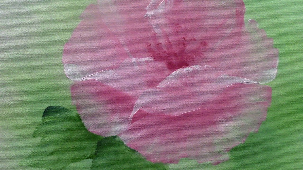 1280x720 Yovette Bronson's How To Paint A Basic Flower, Oil - Basic Flower Painting