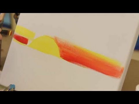 480x360 How To Paint A Basic Sunset Acrylic Painting - Basic Painting