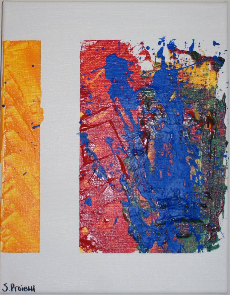 770x987 Saatchi Art Basic Blue Painting By Sarah Proietti - Basic Painting