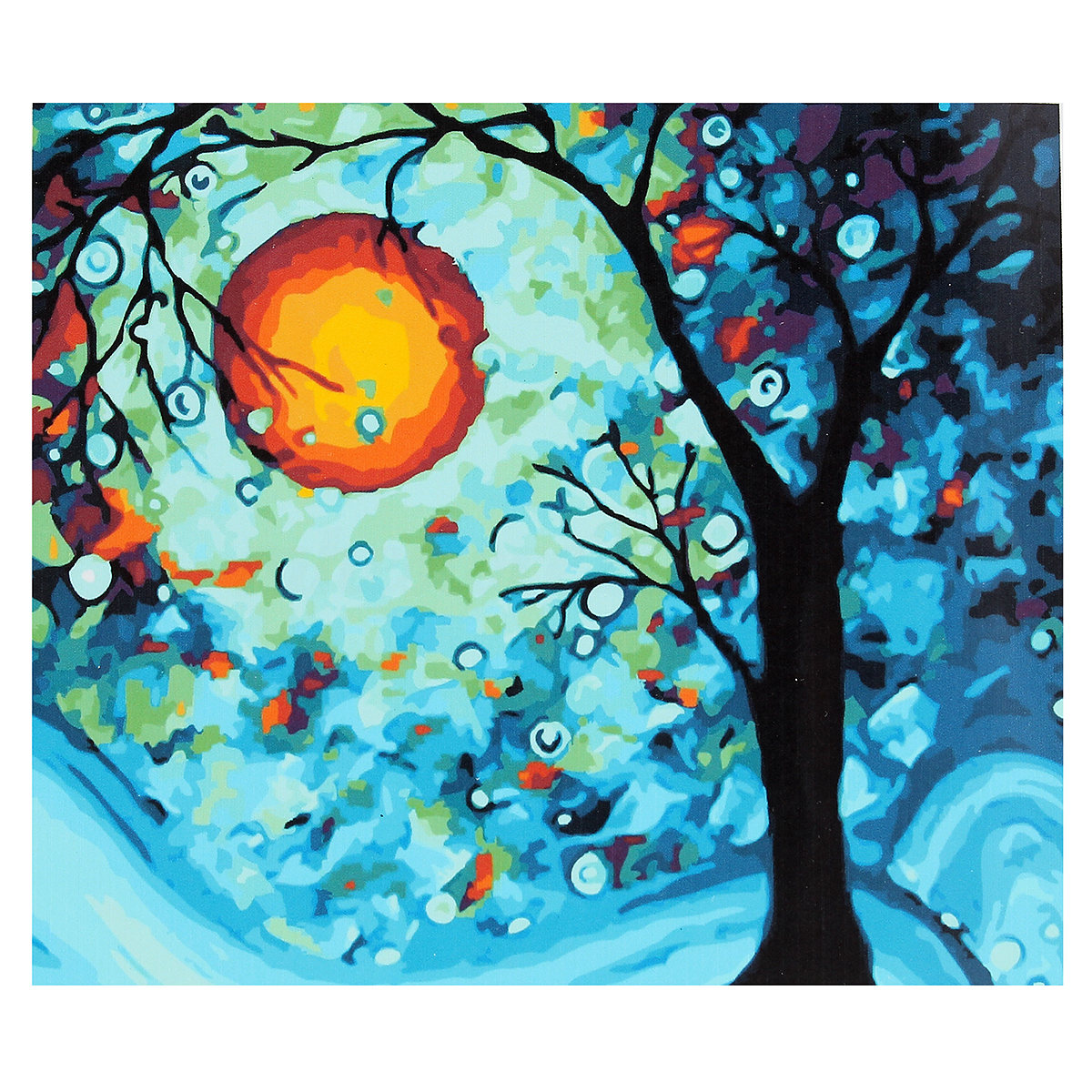 1200x1200 Zero Basic Learning Hand Paint By Number Kit Digital Oil Painting - Basic Painting