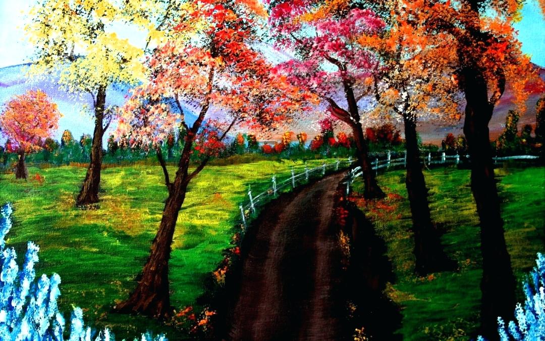 1080x675 Basic Landscape Painting Techniques Kids Acrylic Painting Course - Basic Painting For Kids