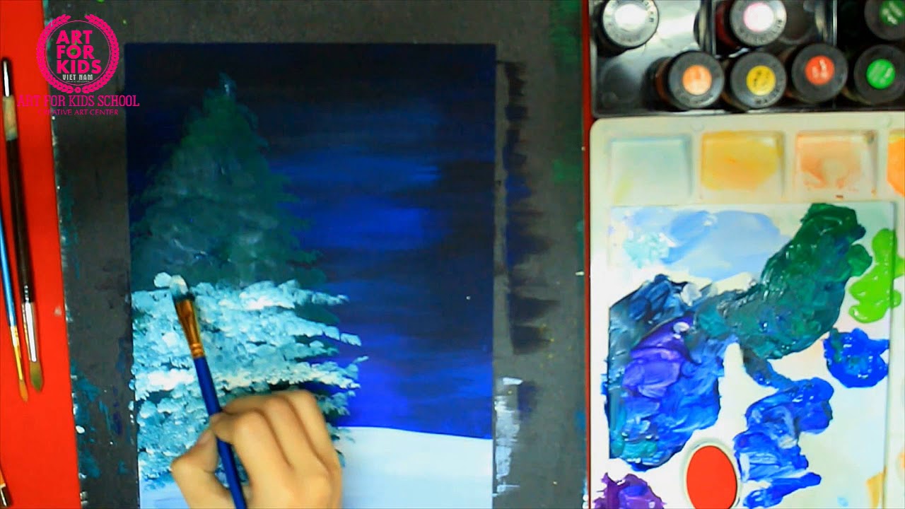 1280x720 Basic Watercolor Painting For Beginners - Basic Painting For Kids