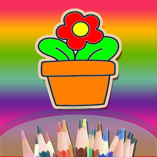 512x512 Kids Love Coloring Book - Basic Painting For Kids