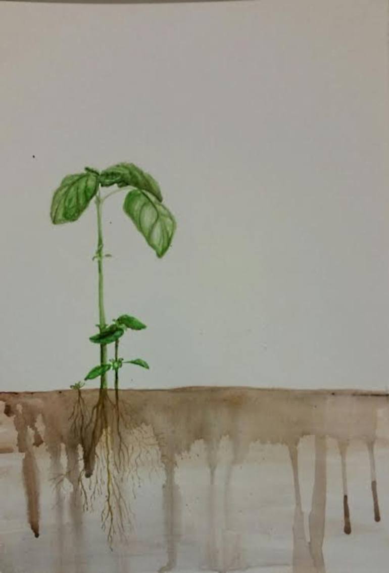 770x1132 Saatchi Art Basil Painting By Cheyenne Bartz - Basil Painting