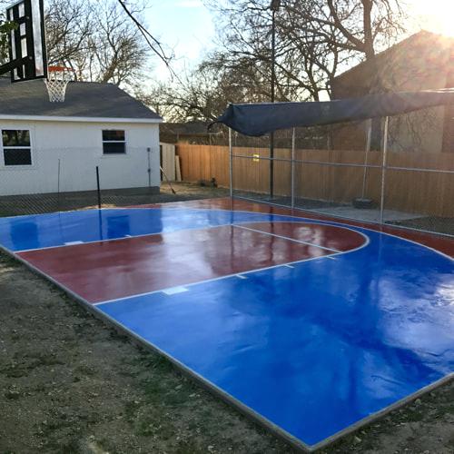 Basketball Court Painting at PaintingValley com Explore collection of