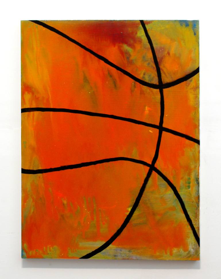 770x970 Saatchi Art Basketball Painting Painting By Roberto Jamora - Basketball Painting