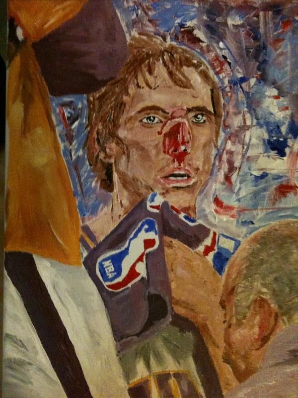 600x800 The Way Canadians Play Basketball Painting By Daryl Williams Jr - Basketball Painting