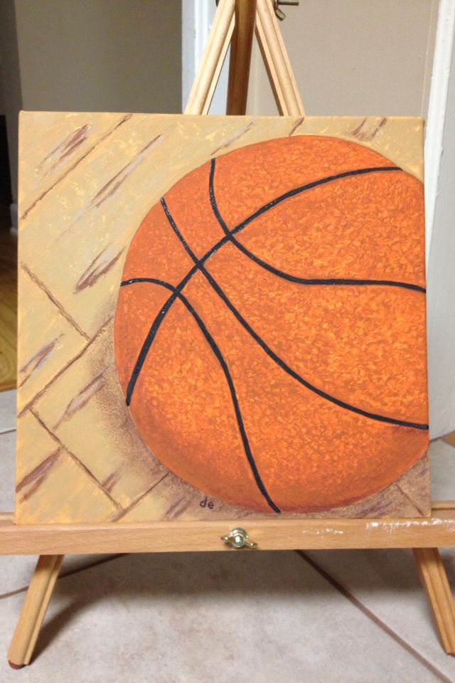 640x960 Basketball Canvas Painting. Art - Basketball Painting Canvas