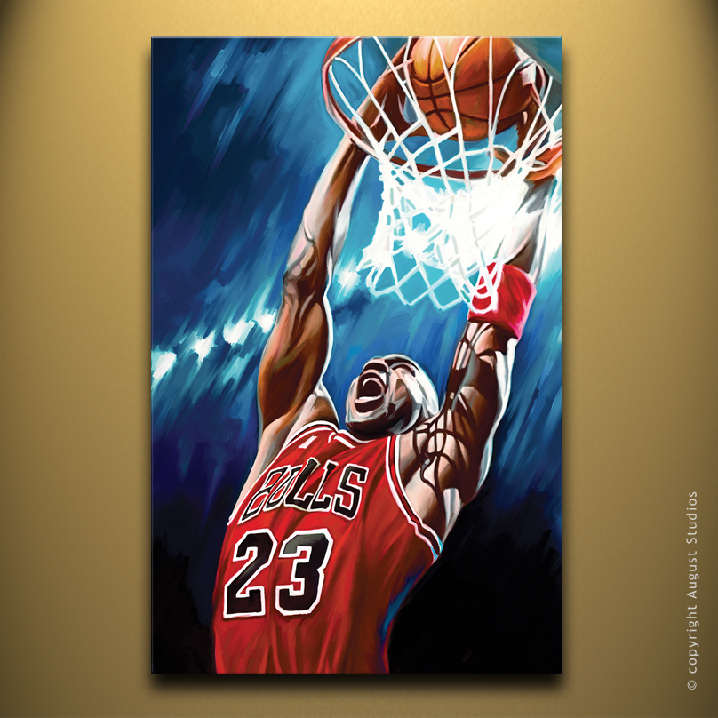 Basketball Painting Canvas At Paintingvalley.com 