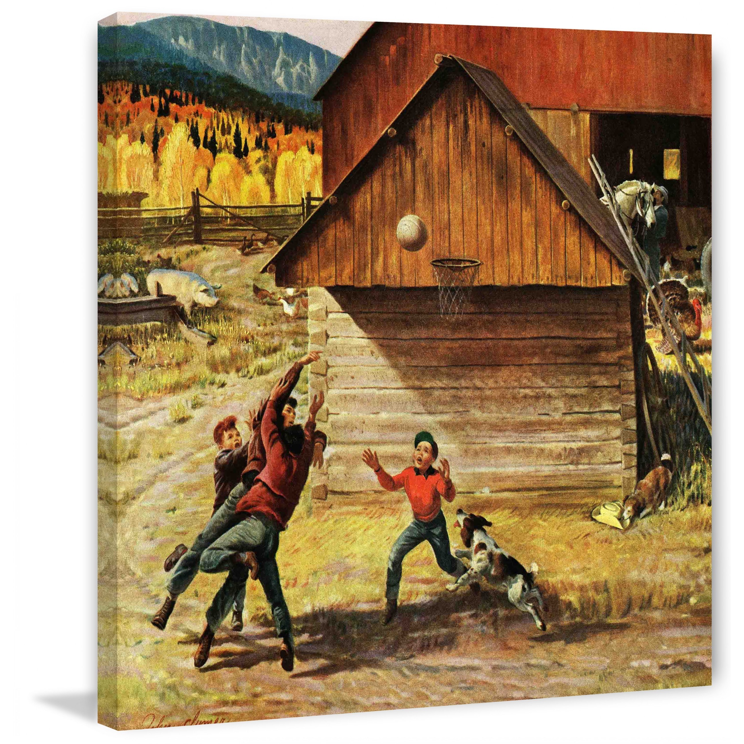 2592x2592 Shop Marmont Hill - Basketball Painting Canvas