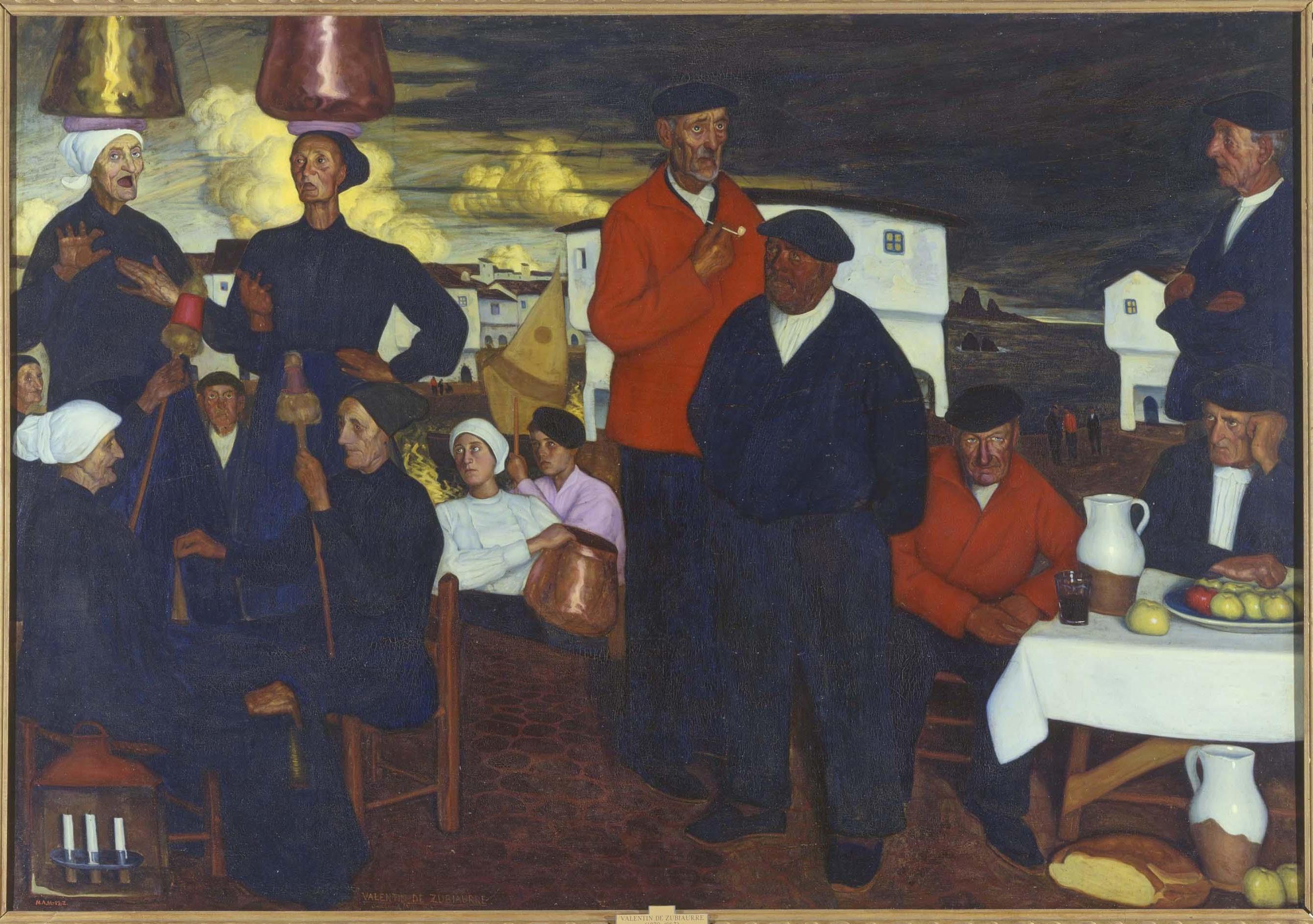 2685x1890 Zubiaurre - Basque Painting