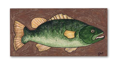 480x272 The Bass Fish - Bass Fish Painting