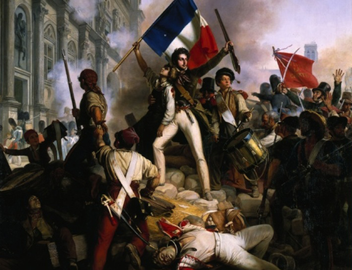 709x545 The Storming Of The Bastille Painting The Origins Of Bastille Day - Bastille Day Painting