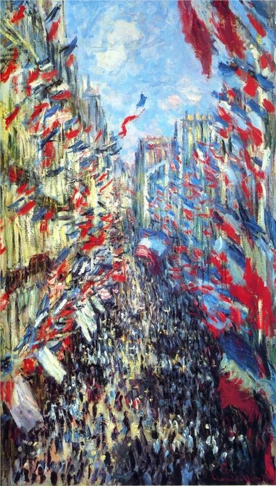 546x960 Week 11 Bastille Day Painting By Claude Monet Cc Cycle 2 (2016 - Bastille Day Painting