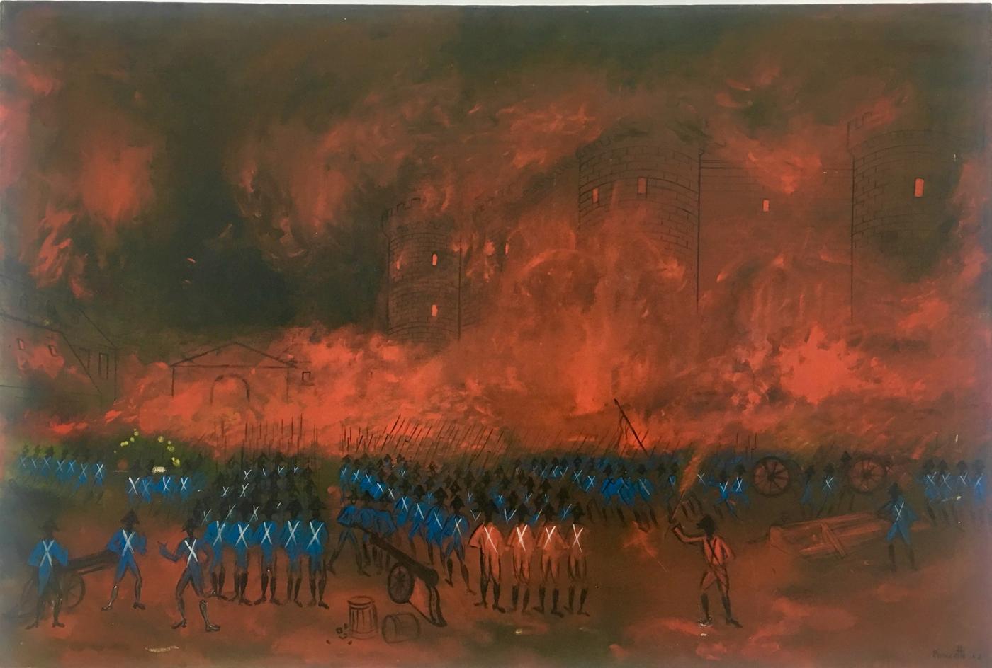 1400x944 Poucette - Bastille Painting