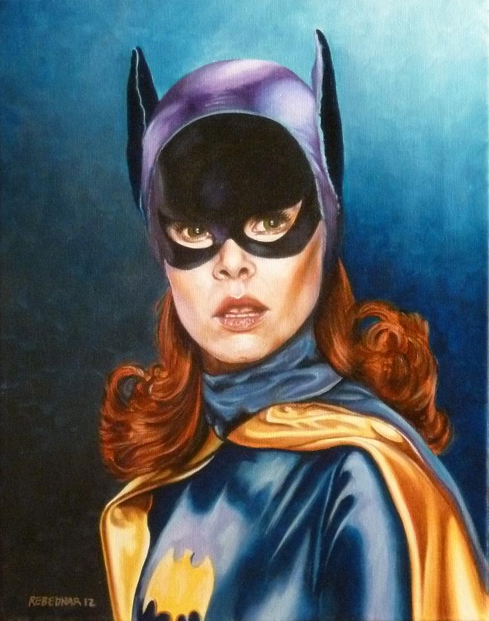 710x900 Batgirl Painting By Richard Bednar - Batgirl Painting