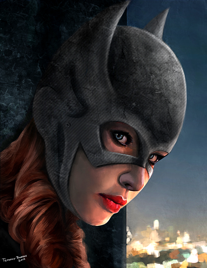 850x1100 Batgirl By Trpbootan - Batgirl Painting