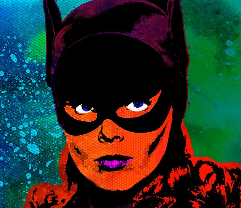 770x667 Saatchi Art I Am Batgirl Painting By Otis Porritt - Batgirl Painting