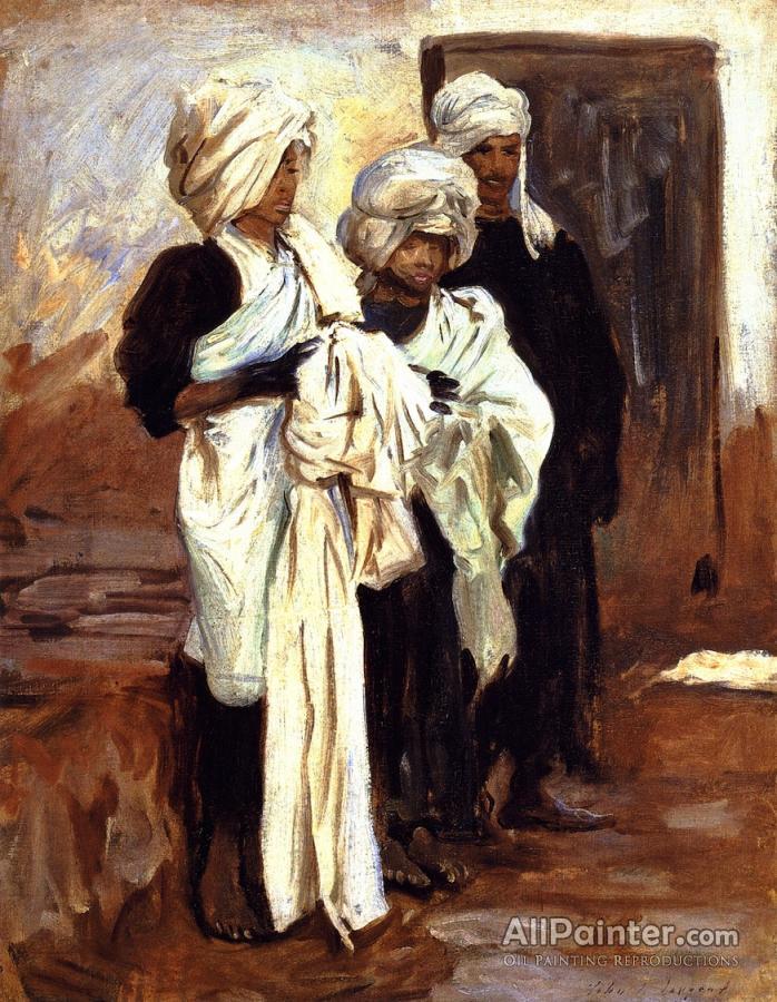 698x900 John Singer Sargent Interior Of A Bath House Oil Painting - Bath House Painting