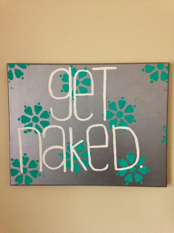 570x760 Bathroom Canvas Art Via Etsy Home Is Where The Heart Is Lt3 - Bathroom Canvas Painting Ideas