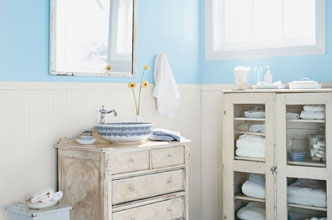 332x220 How To Paint A Bathroom - Bathroom Painting