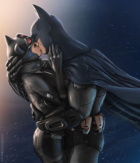 564x655 87779b65344bedd59c7bd68d60555e755cf42b30 J Legacy - Batman And Catwoman Painting