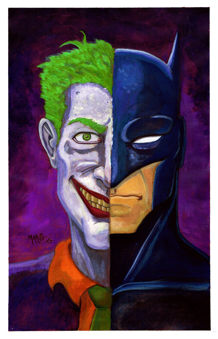 Batman And Joker Painting At Paintingvalley.com 