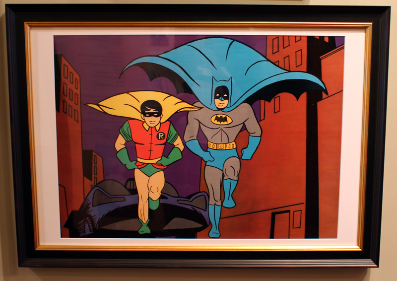 800x566 Lewis Forro - Batman And Robin Painting
