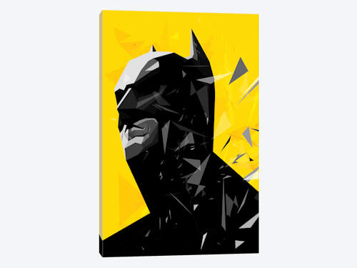 500x375 Batman Canvas Art Print By Tracie Andrews Icanvas - Batman Canvas Painting