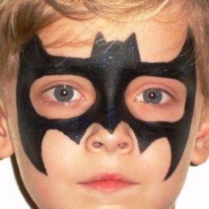 300x300 Hire A Face Painter For Children Kids Party Entertainer Menlo - Batman Face Painting
