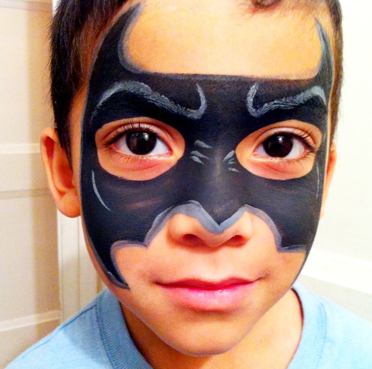 736x731 Batman Face Painting Ideas 17 Best Face Painting Images - Batman Face Painting