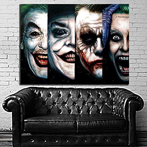 500x500 Joker Painting - Batman Joker Painting