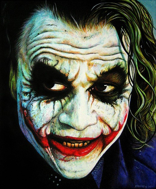 518x626 Batman Archives - Batman Joker Painting
