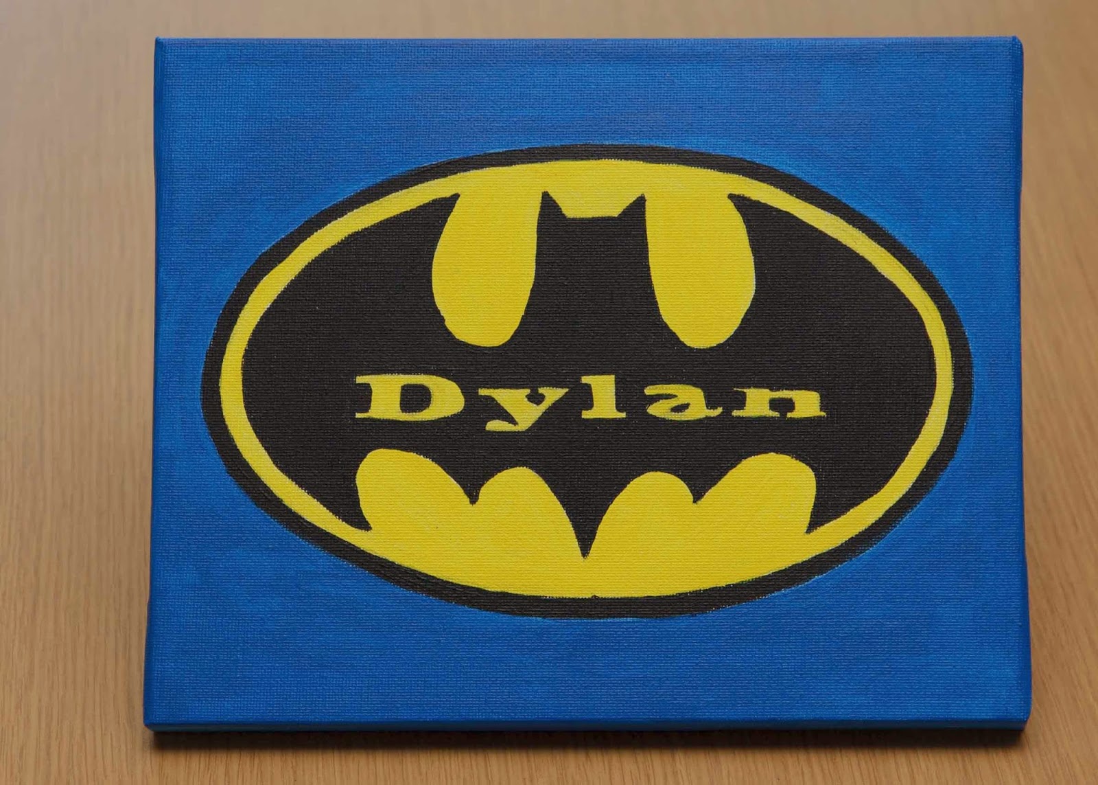 1600x1143 Lilybug Designs Batman Logo Painting - Batman Logo Painting