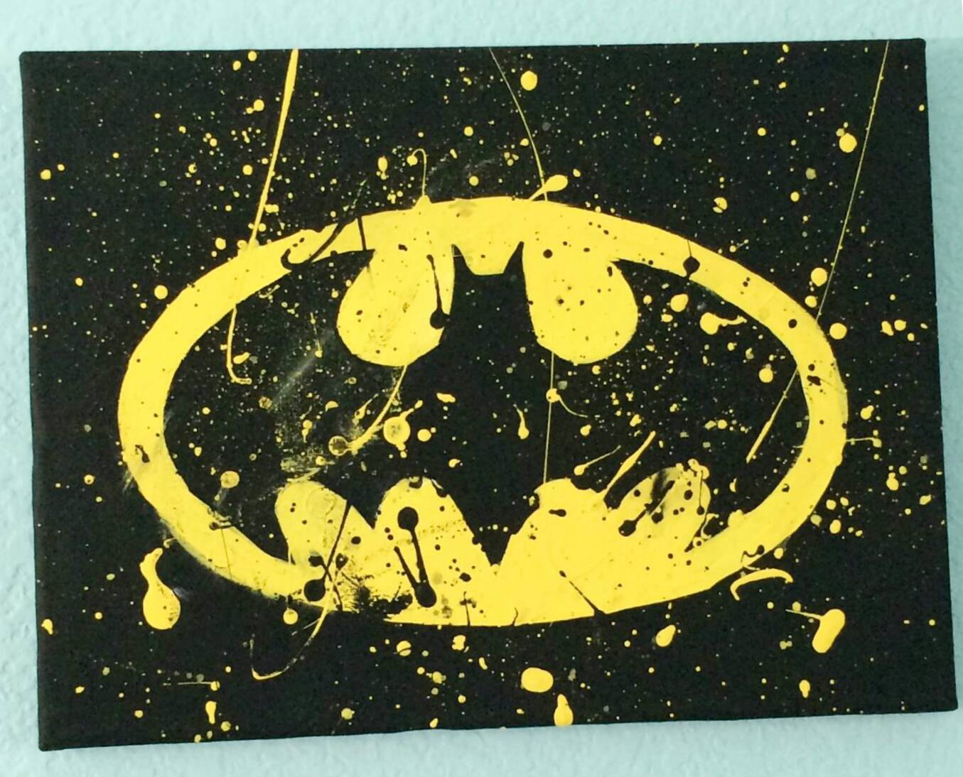 1355x1094 Photo Gallery Of Batman Wall Art (Viewing 10 Of 16 Photos) - Batman Logo Painting