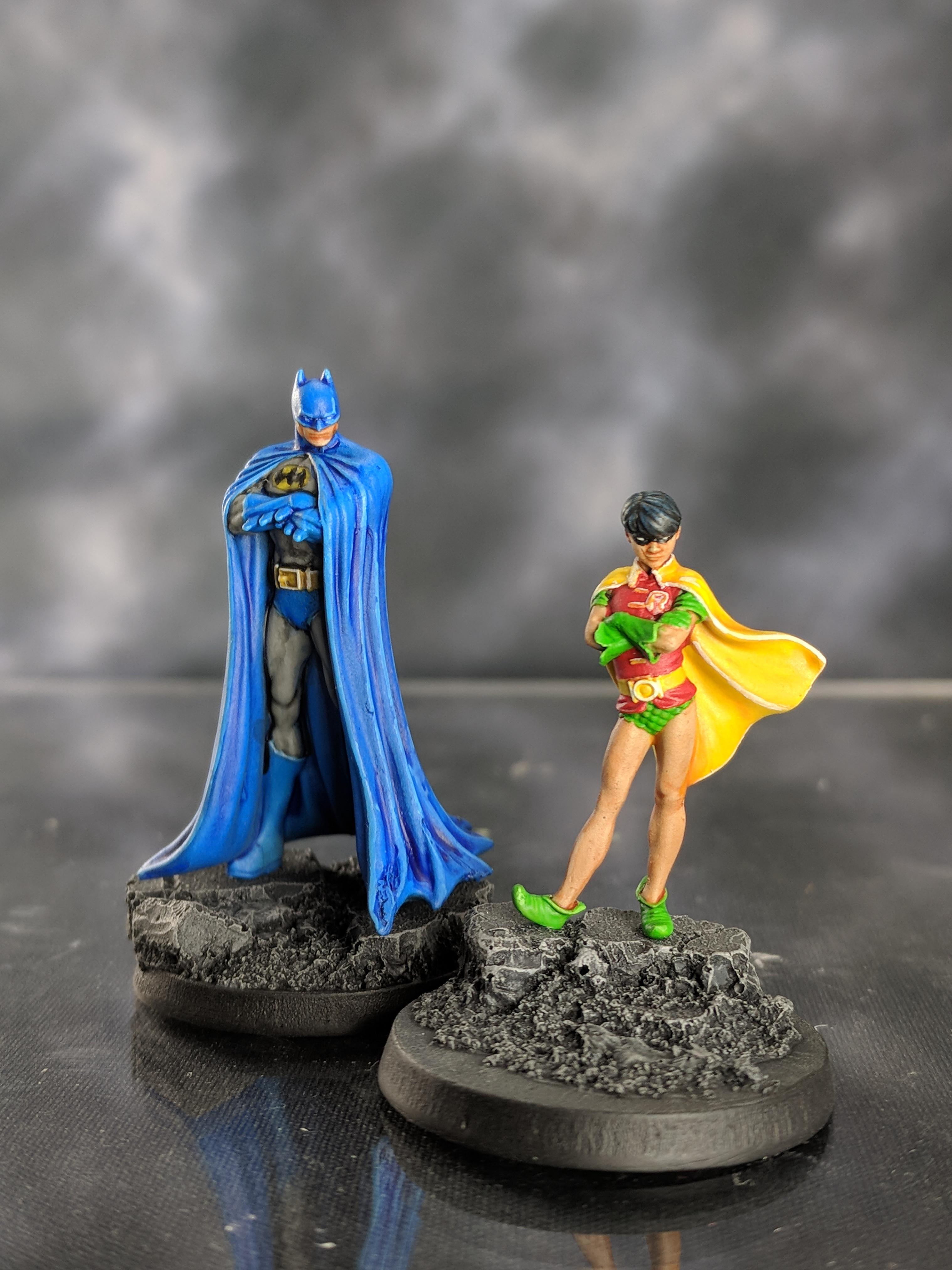3036x4048 The Dynamic Duo - Batman Painting Games