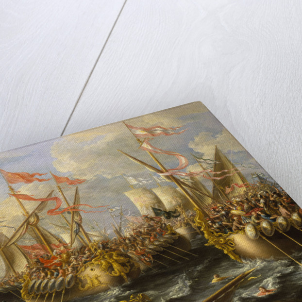 622x622 The Battle Of Actium, 2 September 31 Bc Posters Amp Prints By - Battle Of Actium Painting