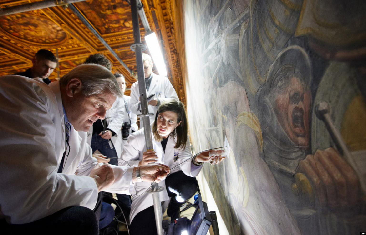 1536x988 Mysterious Da Vinci Painting, - Battle Of Anghiari Painting