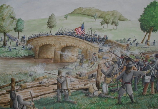 Battle Of Antietam Painting At PaintingValley.com | Explore Collection ...