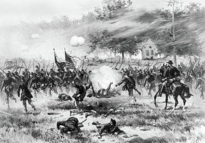 Battle Of Antietam Painting at PaintingValley.com | Explore collection ...